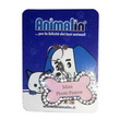 MEDAGLIETTA OSSO CON STRASS GRANDE CM 2,5X4
